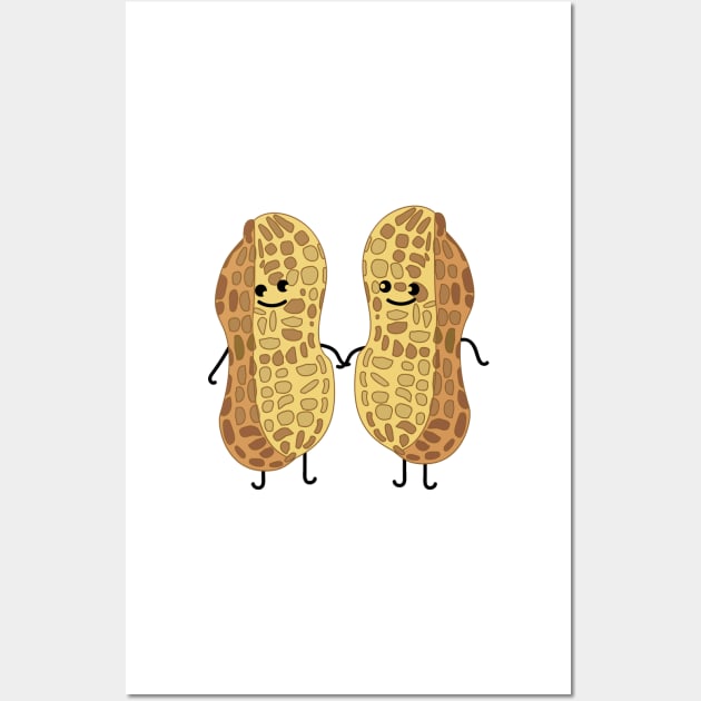 Peanut couple Wall Art by spontania